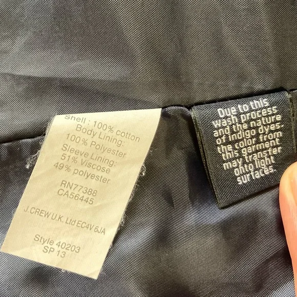 J Crew Schoolboy Polkadot Blazer size 0 - Picture 9 of 16